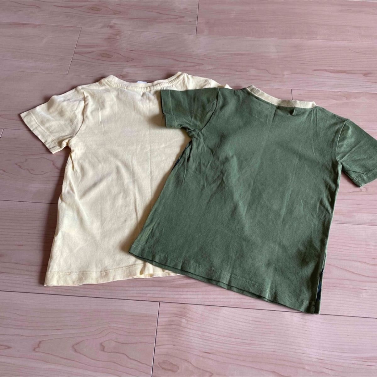 ◎（２１）サイズ100 子供服　恐竜　二枚セット 半袖Tシャツ Tシャツ