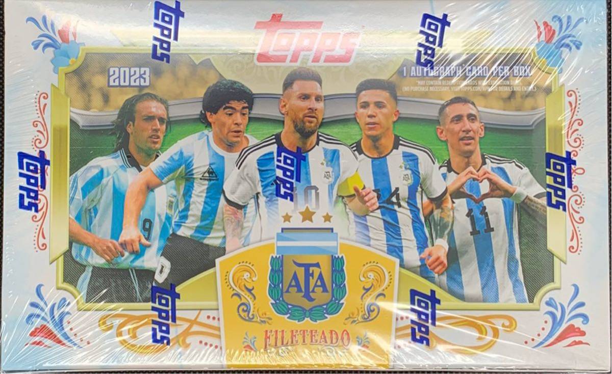 新品 未開封ボックス】2023 TOPPS TEAM SET ARGENTINA FILETEADO HOBBY