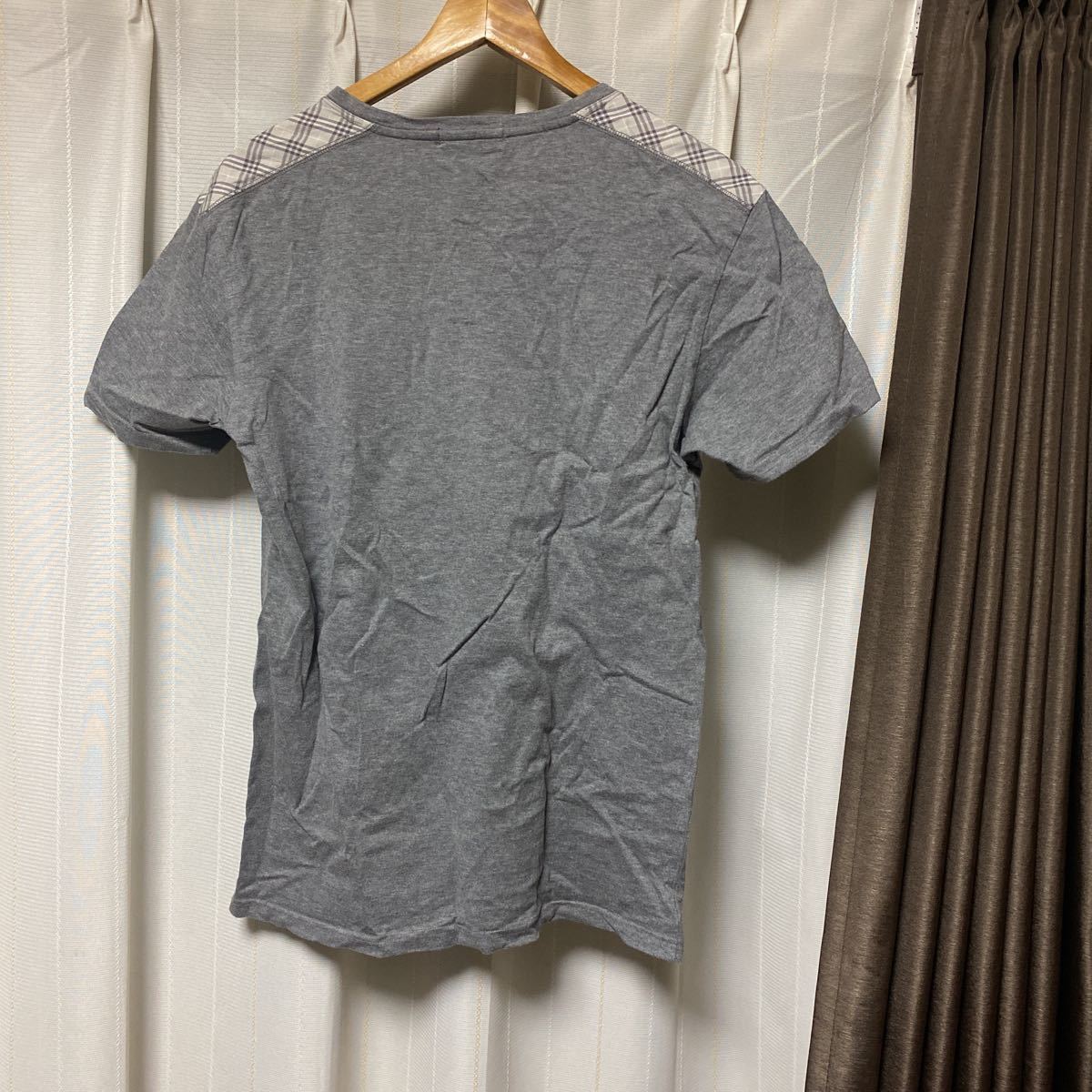 Burberryバーバリー ノバチェック グレー Tシャツ サイズ3の画像5
