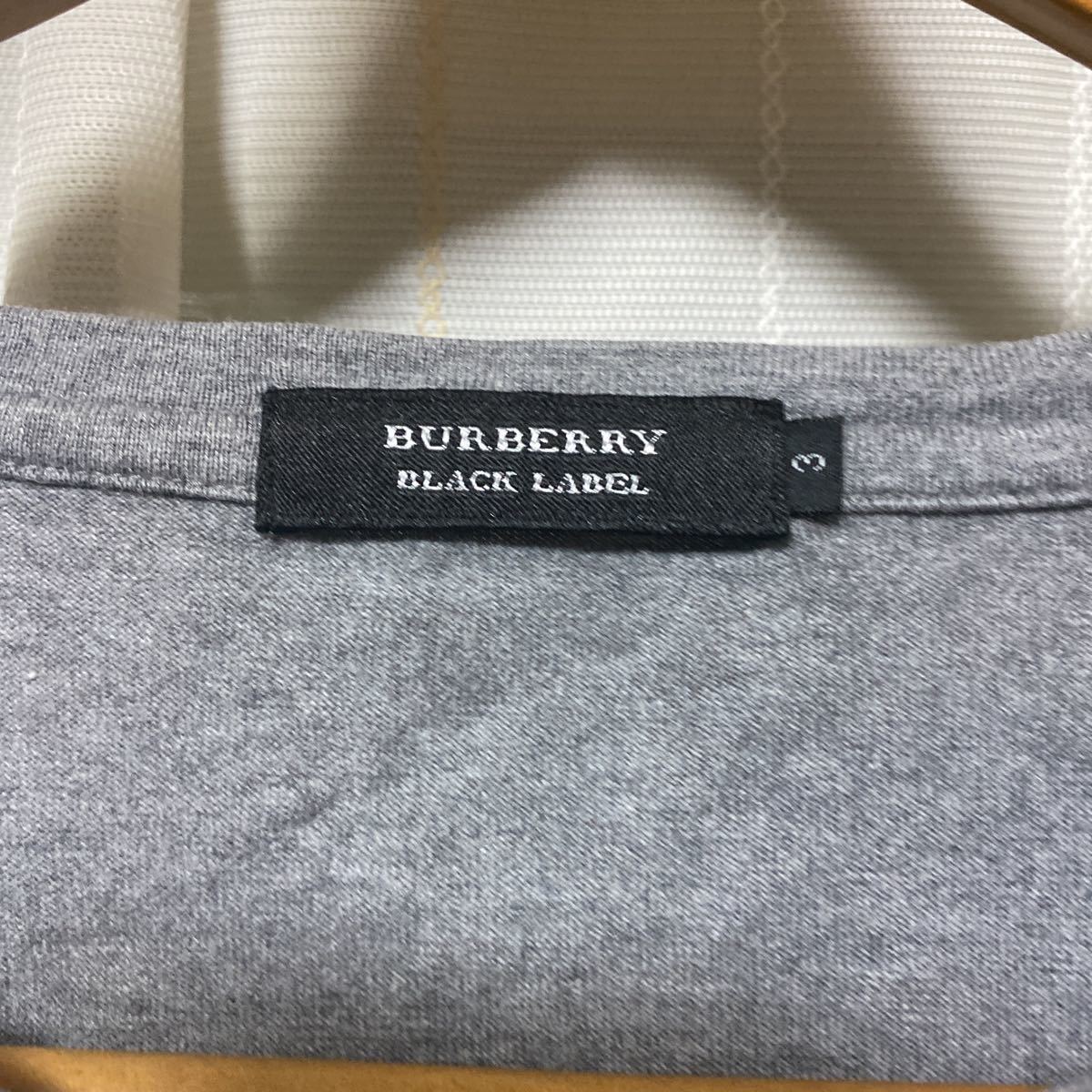 Burberryバーバリー ノバチェック グレー Tシャツ サイズ3の画像2