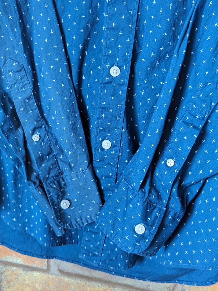 J.Crew L/S ButtonDownCottonShirt Blue ジェイクルー ボタンダウンシャツ ブルー 長袖シャツ