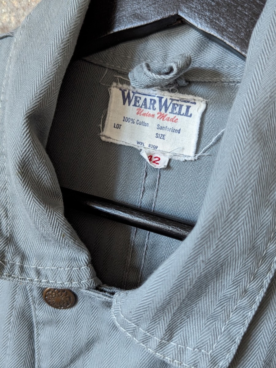 大戦 40s WEARWELL ALLINONE WWⅡ 40年代 ビンテージ ウェア 大戦 40s WEARWELL ALLINONE WWⅡ 40年代 ビンテージ ウェア