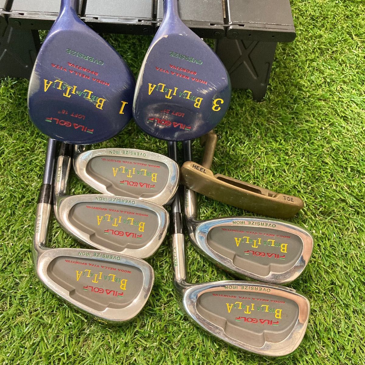 FILA GOLF BIELLA ITALIA レディース ゴルフクラブセット 8本 FILA GOLF BIELLA ITALIA レディース ゴルフクラブセット 8本