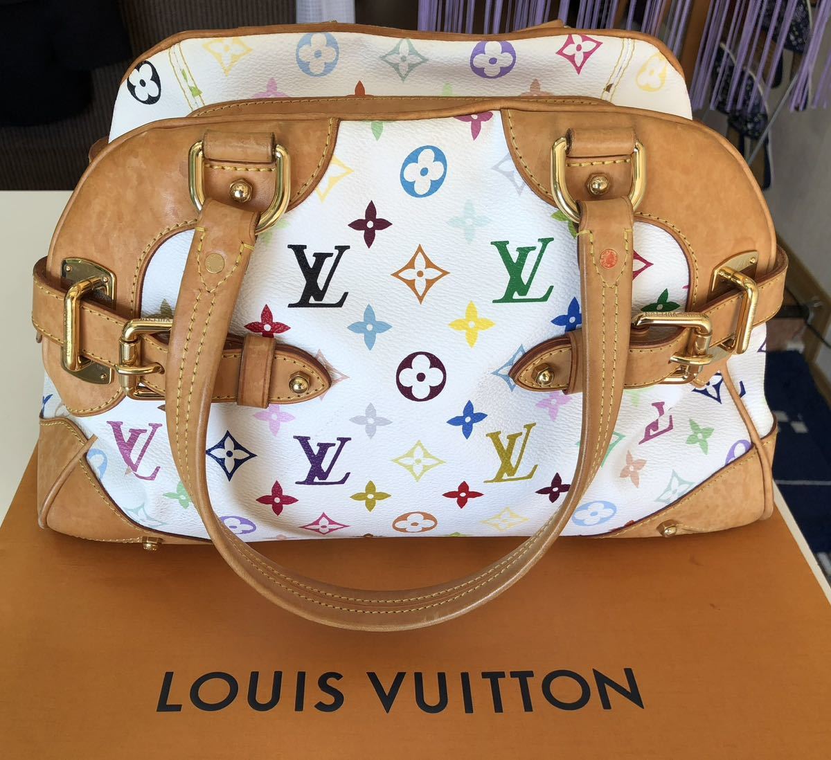 LOUIS VUITTON ルイヴィトン クラウディア ハンドバッグ モノグラム