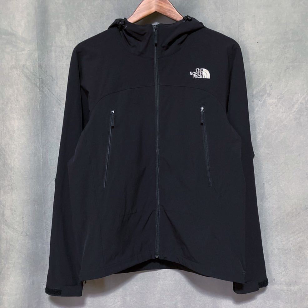 THE NORTH FACE ノースフェイス EVOLUTION JACKET エボリューション ジャケット ストレッチ 薄地 マウンテンパーカー size.M 黒 NP21944