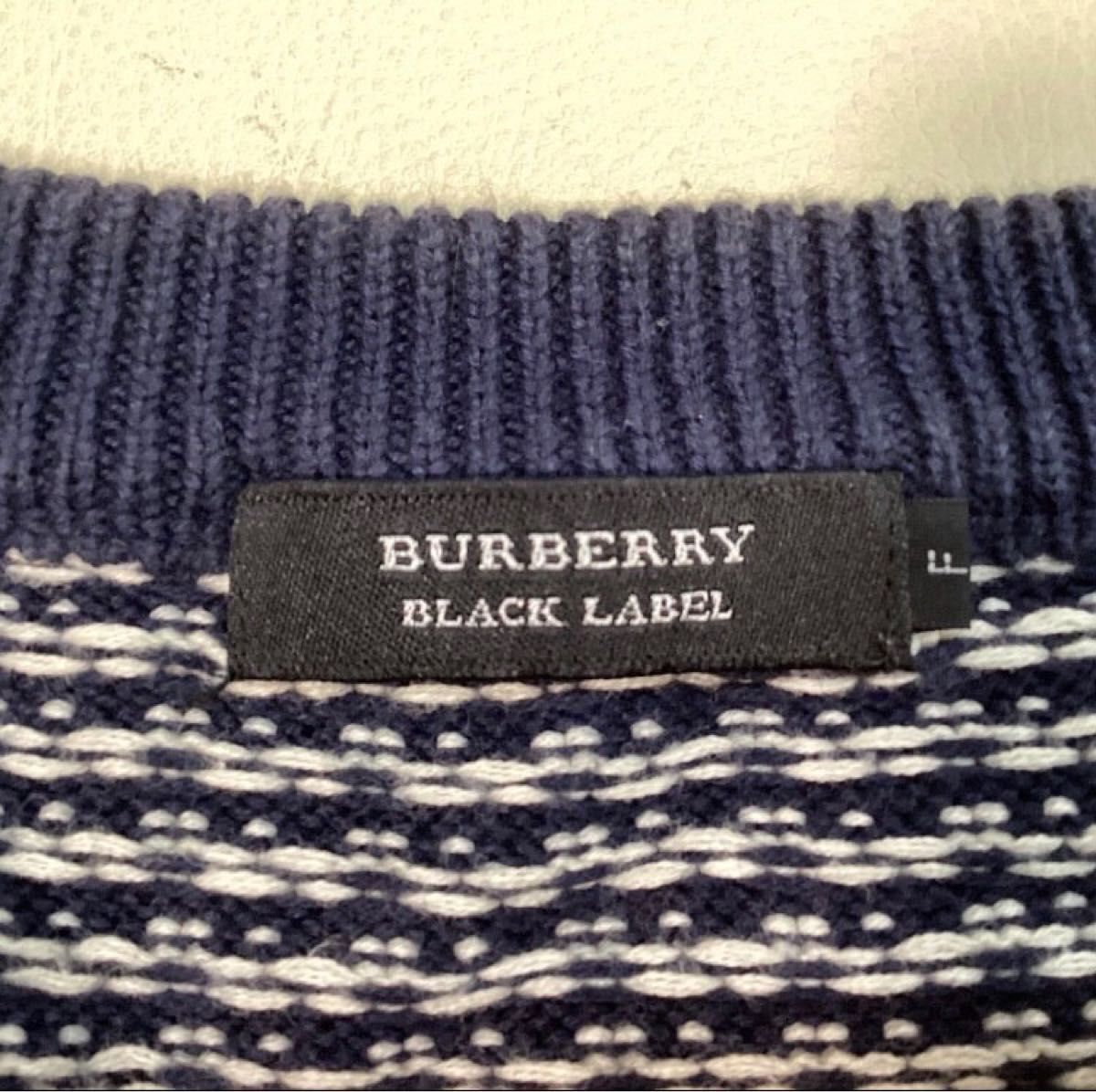 BURBERRY バーバリー バーズアイ ニット ニット 三陽商会 BURBERRY バーバリー バーズアイ ニット ニット 三陽商会
