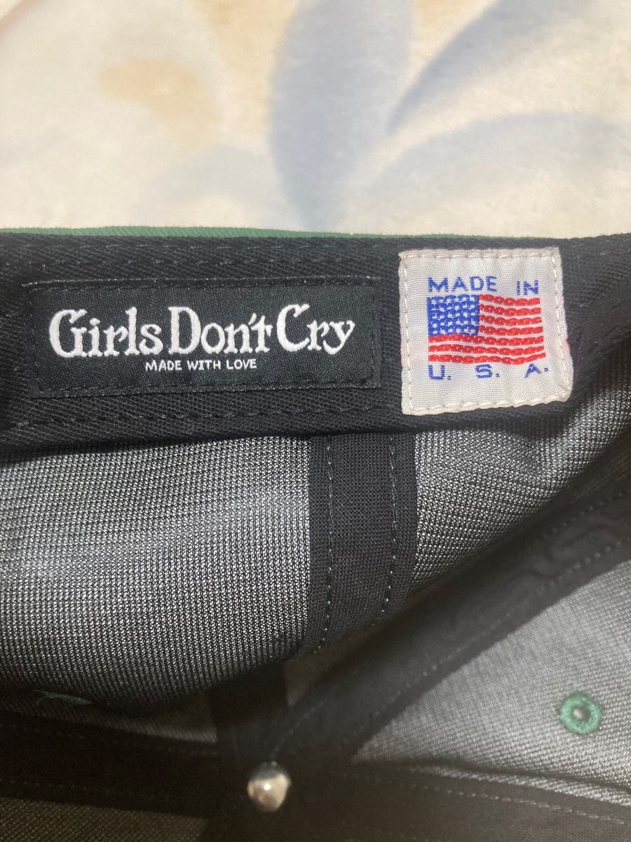 GIRLS DON'T CRY 19fw cdg 6パネル キャップ