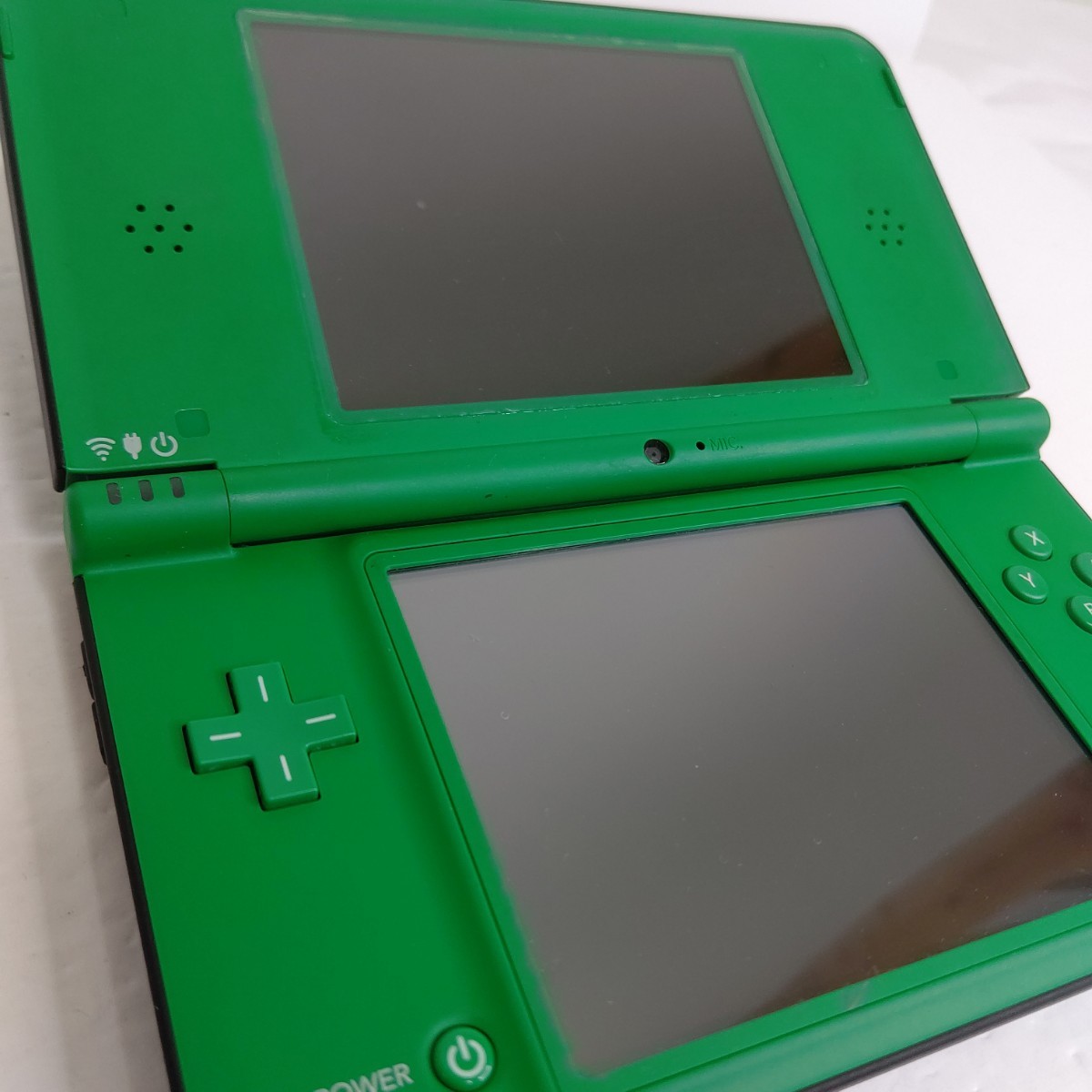 Nintendo　ニンテンドーDSiLL　グリーン　画面極美品　任天堂ゲーム機_画像8