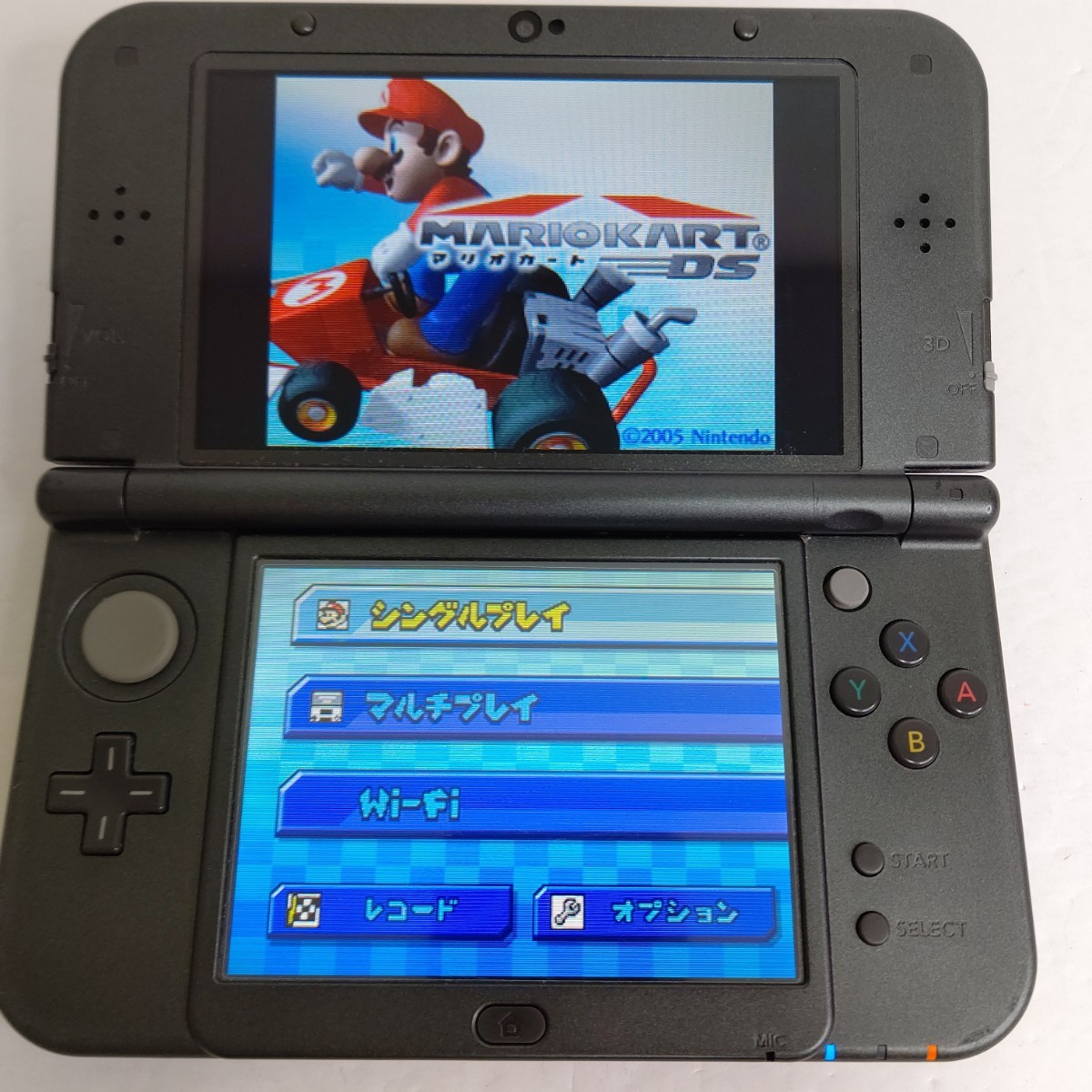 newニンテンドー3DSLL メタリックブラック 画面極美品 任天堂 ゲーム機