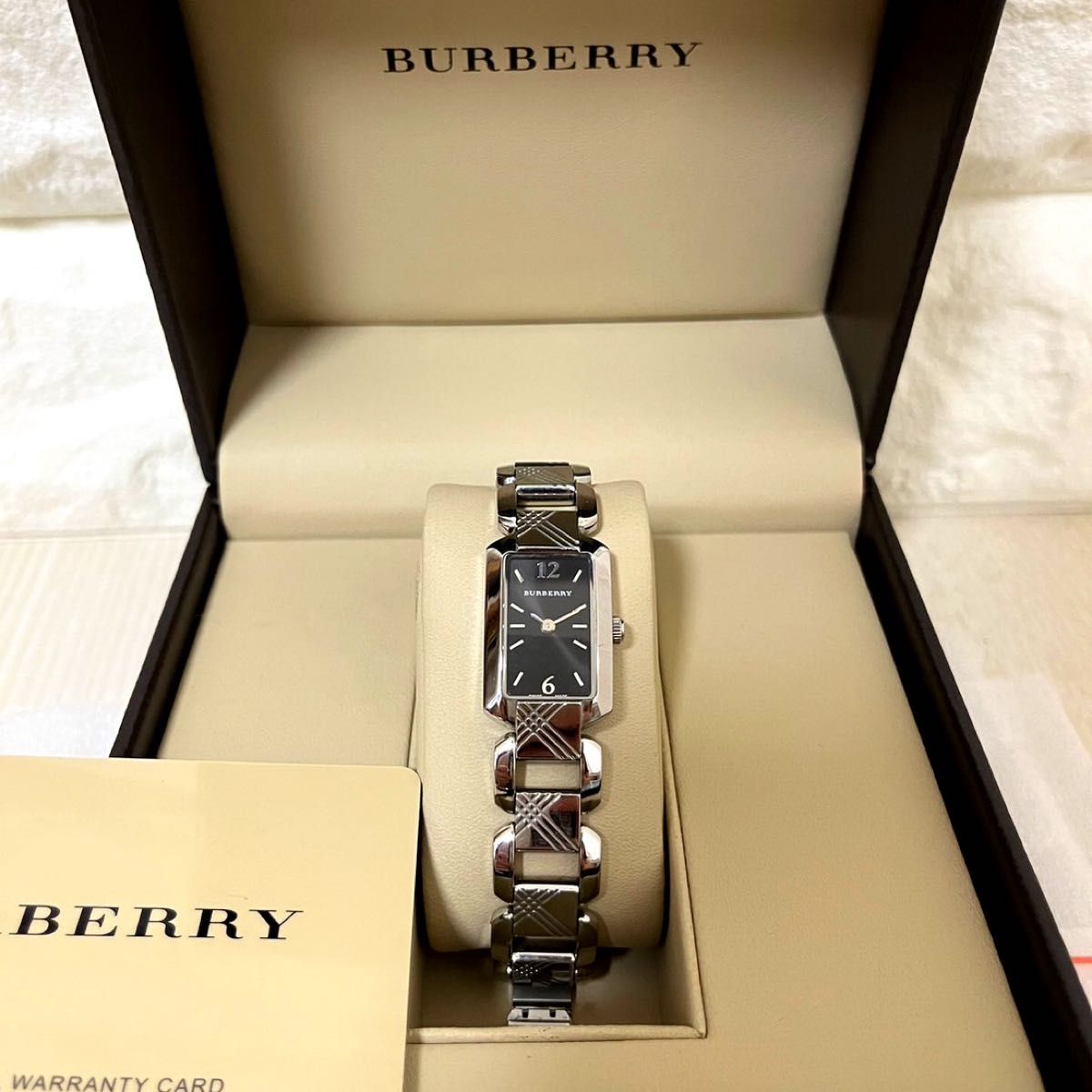 美品 BURBERRY バーバリー 時計 レディース 腕時計 四角形