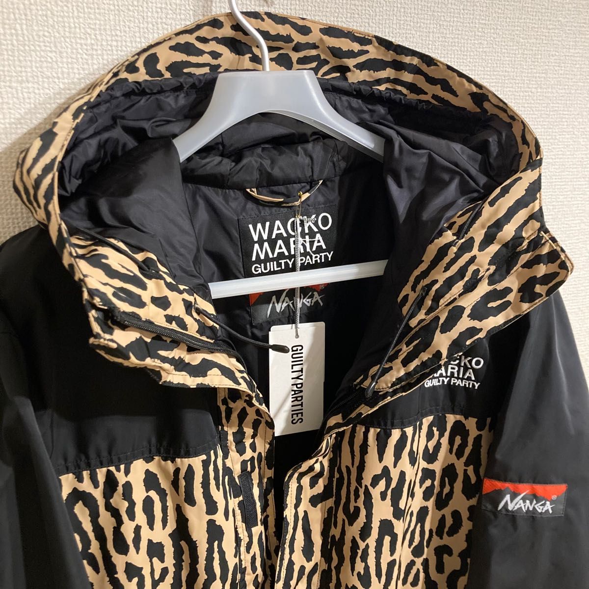 WACKO MARIA NANGA LEOPARD MOUNTAIN PARKA ワコマリア L マウンテン