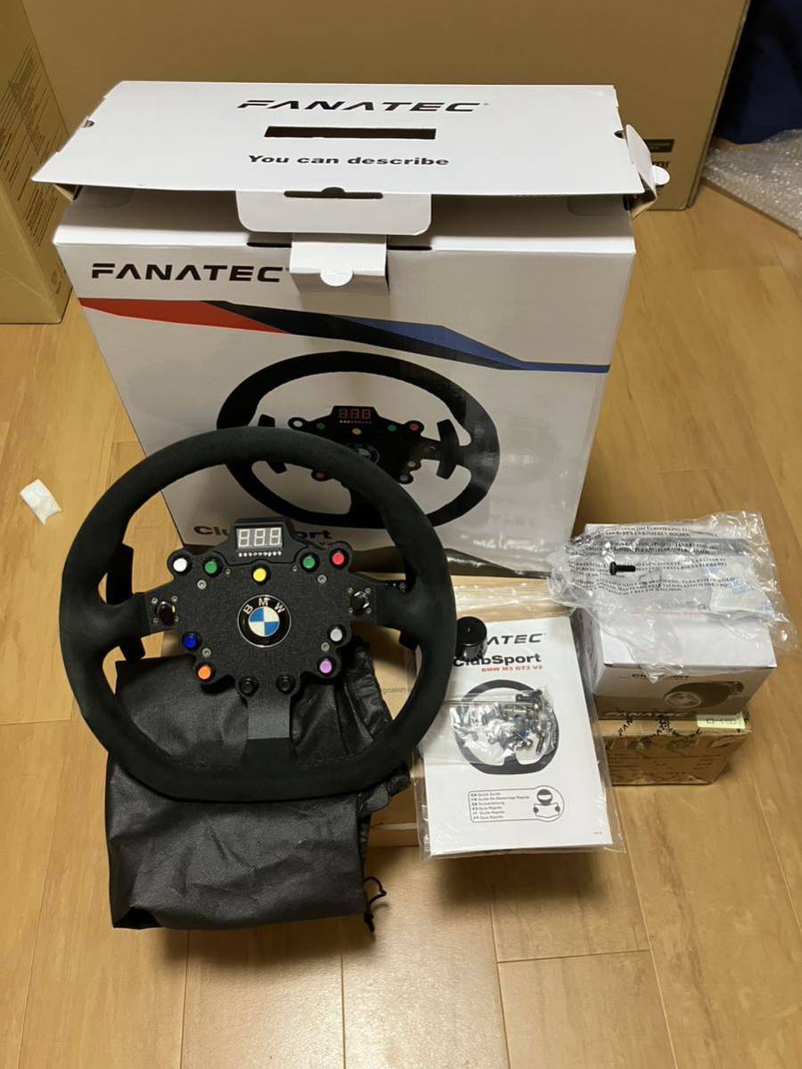 FANATEC ファナテック ClubSport Steering Wheel BMW GT2 V2　ステアリングコントローラー_画像1