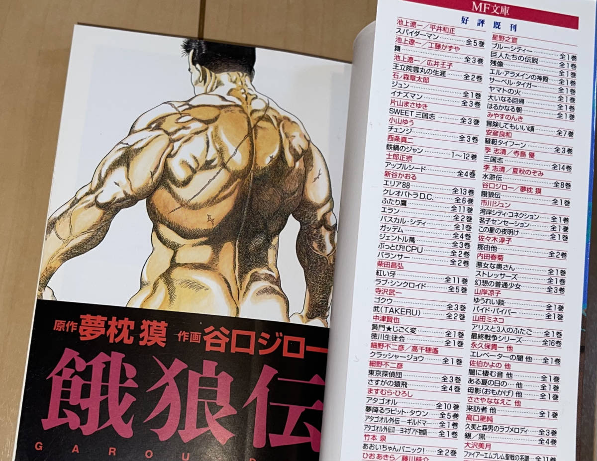 レア 餓狼伝 文庫版全1巻 夢枕獏/谷口ジロー 解説:板垣恵介 2005 レア 餓狼伝 文庫版全1巻 夢枕獏/谷口ジロー 解説:板垣恵介 2005