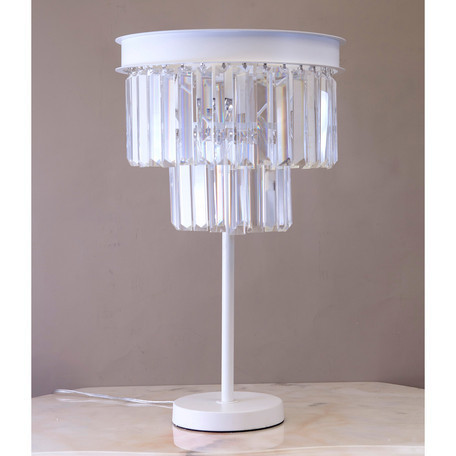 テーブルランプ 3灯 照明 置き型 卓上 LED おしゃれ レトロ アンティーク調 ゴージャス かわいい 上品 寝室 ベッドルーム フロアライト_画像2