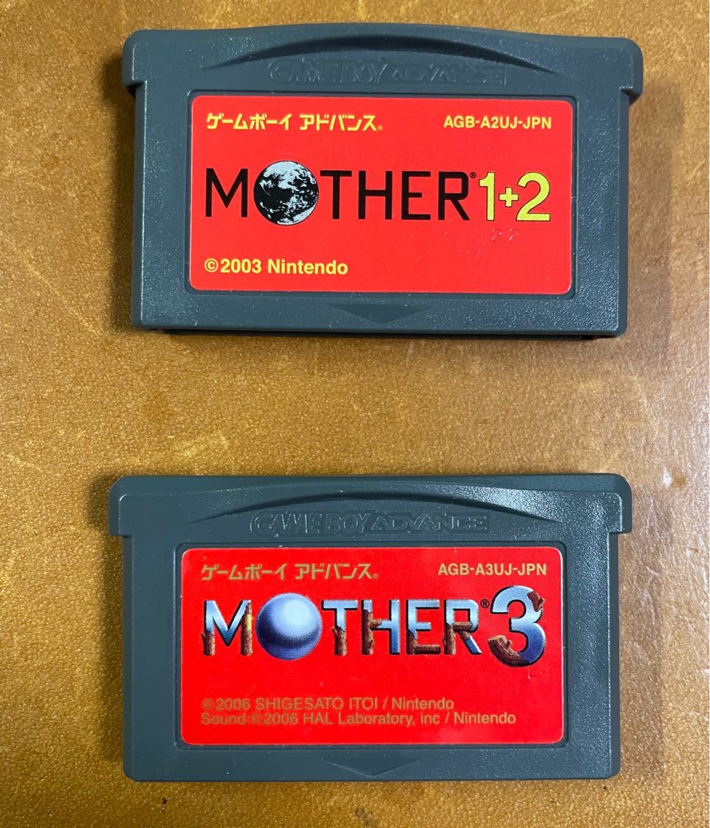 MOTHER3 MOTHER1+2(廉価版) セット GBAソフト-