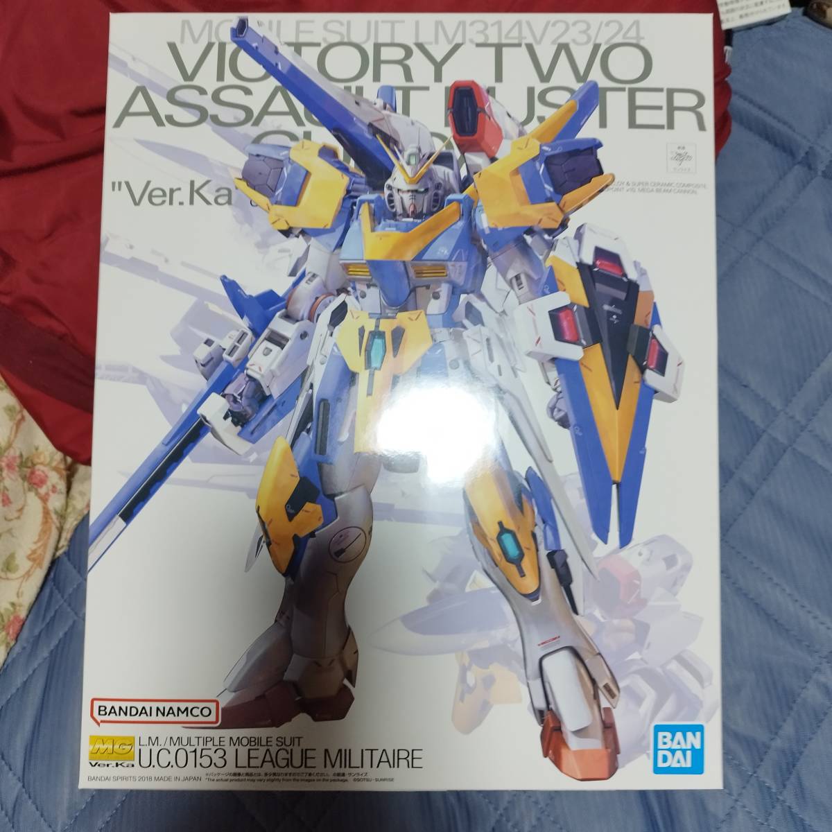 新品 未使用品 ＭＧ 1/100 Ｖ２アサルトバスターガンダム Ver．Ka-