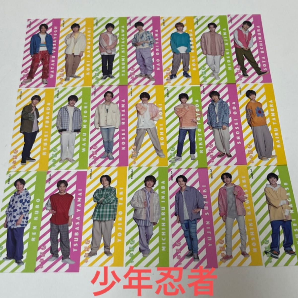 新しい季節 スプパラ ステッカー 少年忍者｜Yahoo!フリマ（旧PayPayフリマ） アイドルグッズ