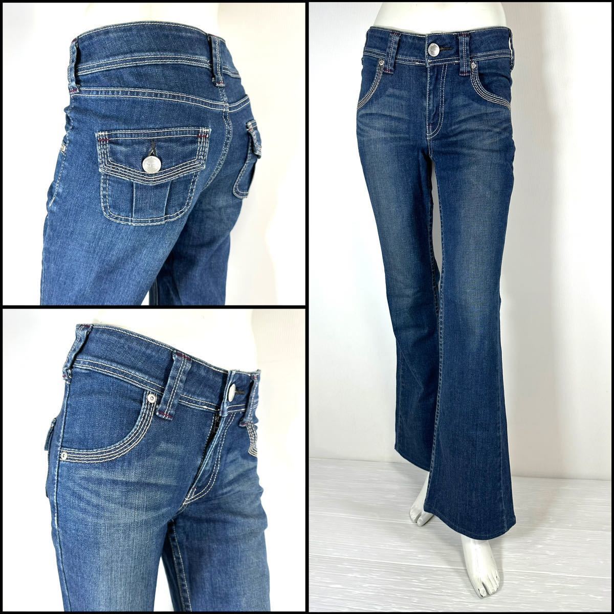 Levi's リーバイス ブーツカット ストレッチ W27 Mサイズ 72cm_画像8