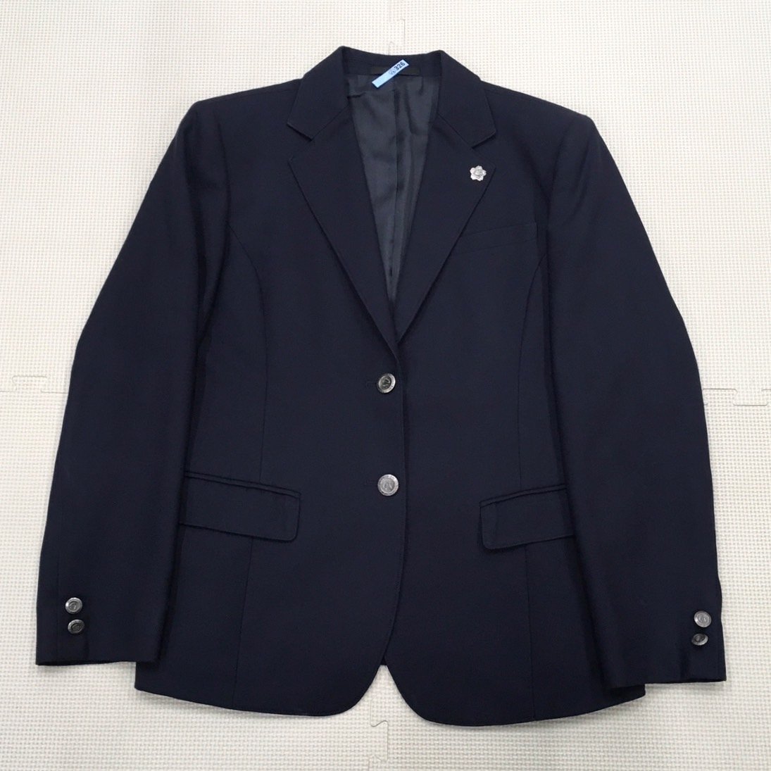 AT825-2(中古)栃木県 小山西高校 7点セット /校章付/170A/W69 AT825-2(中古)栃木県 小山西高校 7点セット /校章付/170A/W69