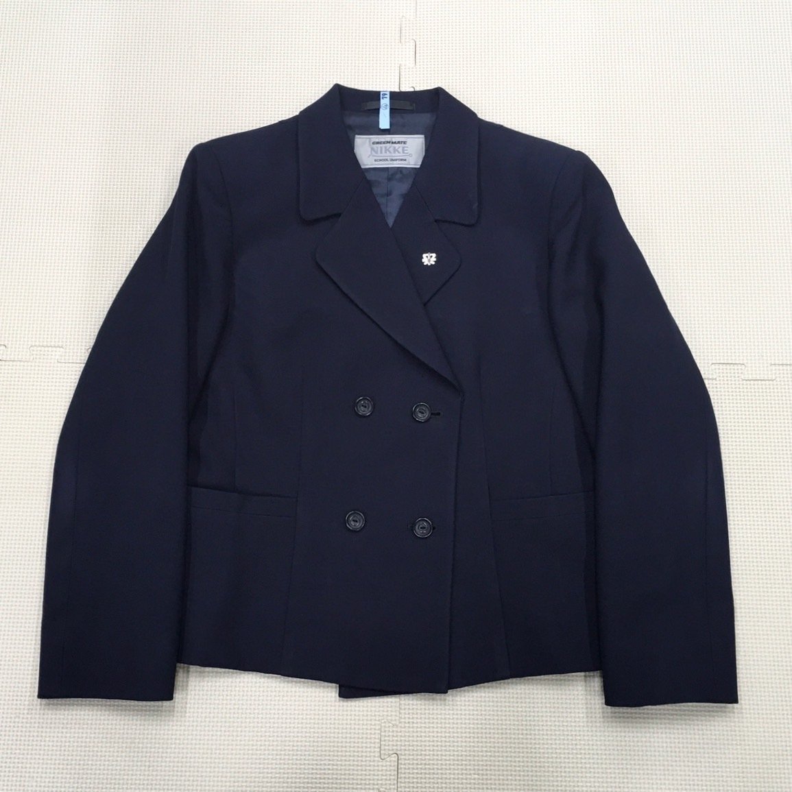 AT638(中古)栃木県 宇都宮中央女子高校(旧制服) 7点セット/校章 AT638(中古)栃木県 宇都宮中央女子高校(旧制服) 7点セット/校章