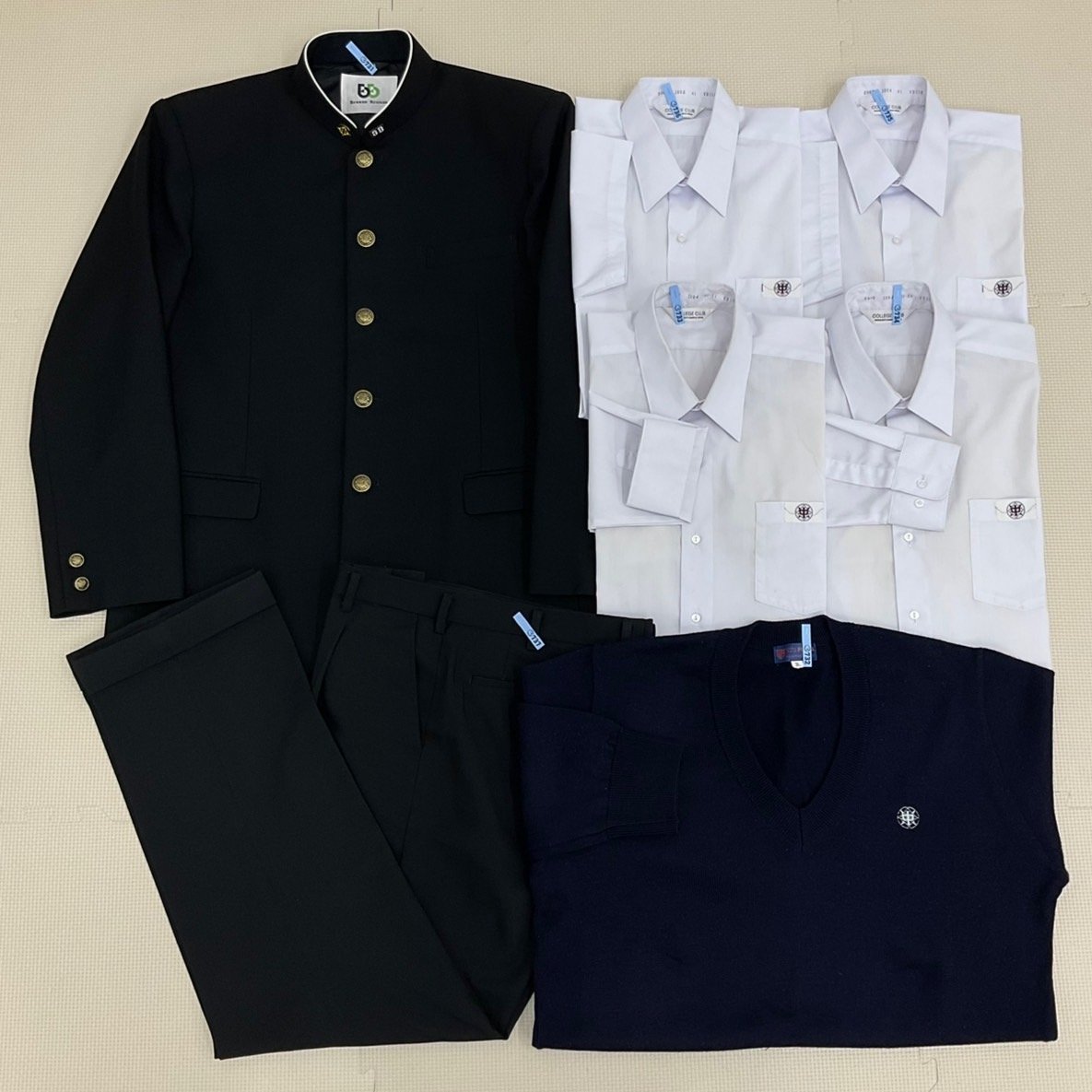 US950 (中古) 東京都 豊島区立 千登世橋中学校 男子学生服 7点 US950 (中古) 東京都 豊島区立 千登世橋中学校 男子学生服 7点