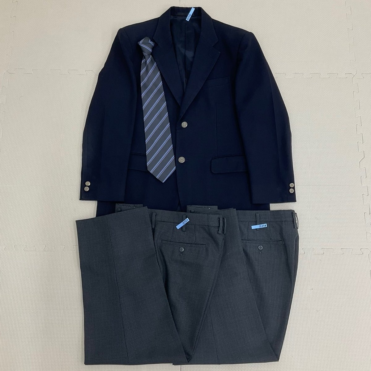 US697-1 (中古) 神奈川県 横浜市立 矢向中学校 男子学生服 4点 US697-1 (中古) 神奈川県 横浜市立 矢向中学校 男子学生服 4点