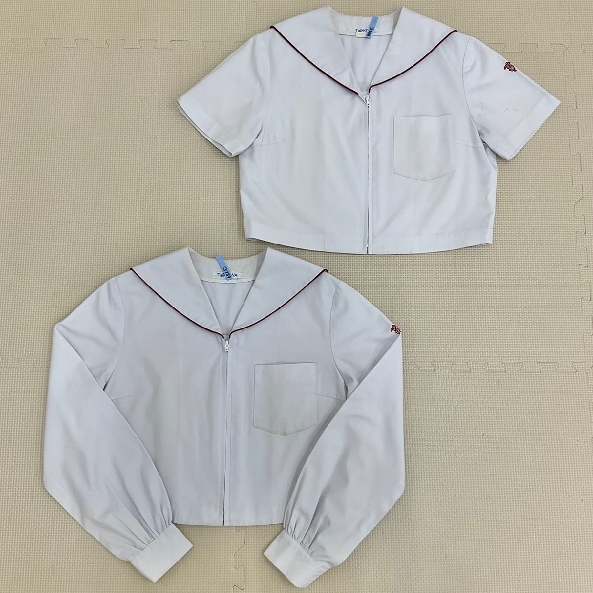 US823 (中古) 大分県 大分商業高校 6点セット /M/L/W69/セーラー US823 (中古) 大分県 大分商業高校 6点セット /M/L/W69/セーラー