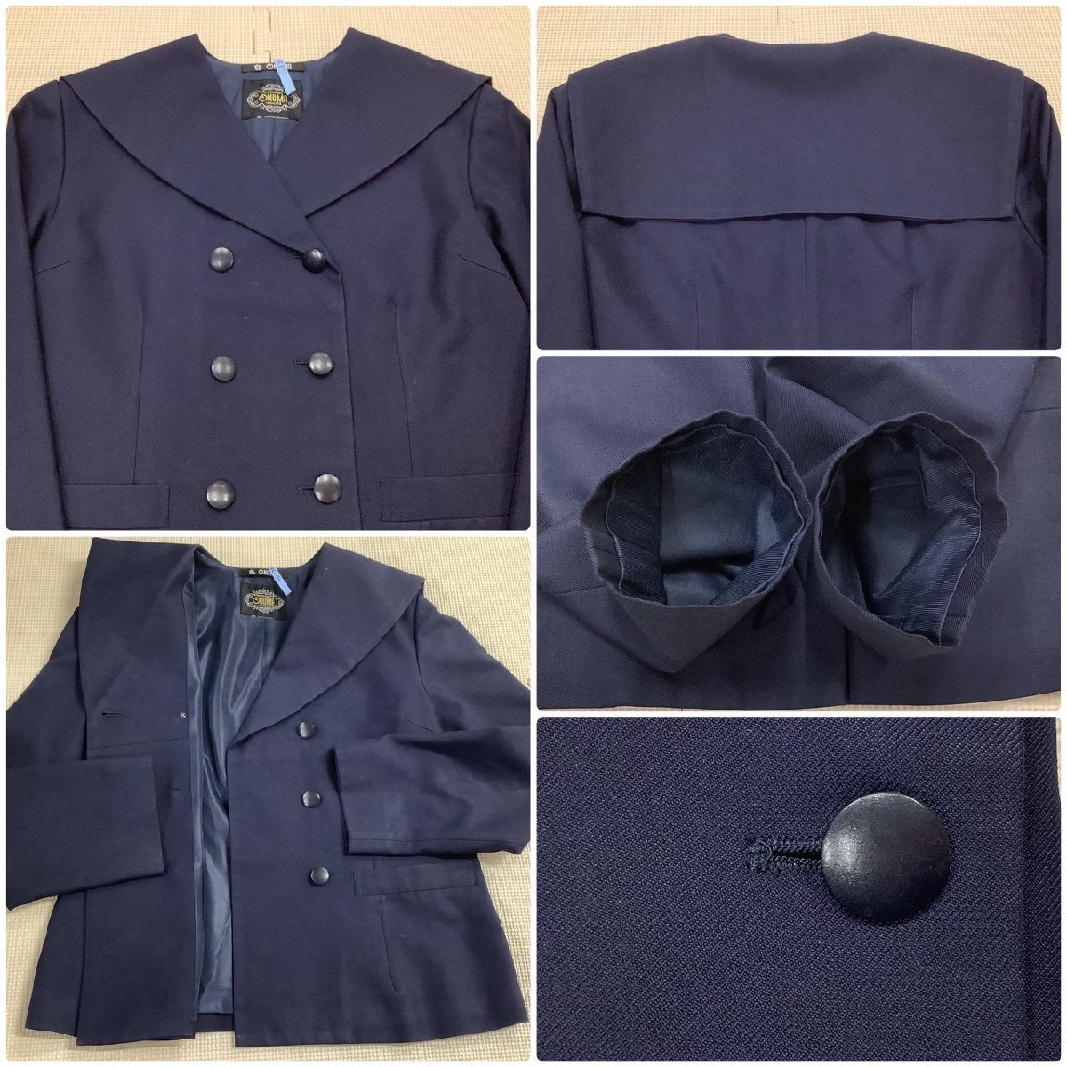 男の子向けプレゼント集結 Y)I136(中古)山形県 山形市立第三中学校 /L/165A/170A 8点セット 学生服