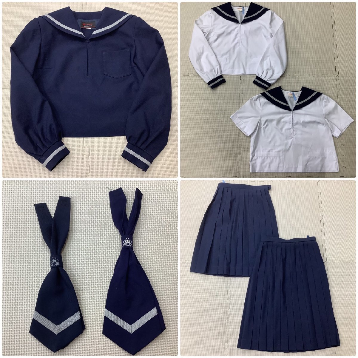 Y)I142(中古) 山形県 寒河江市立 陵西中学校 5点セット /165A Y)I142(中古) 山形県 寒河江市立 陵西中学校 5点セット /165A