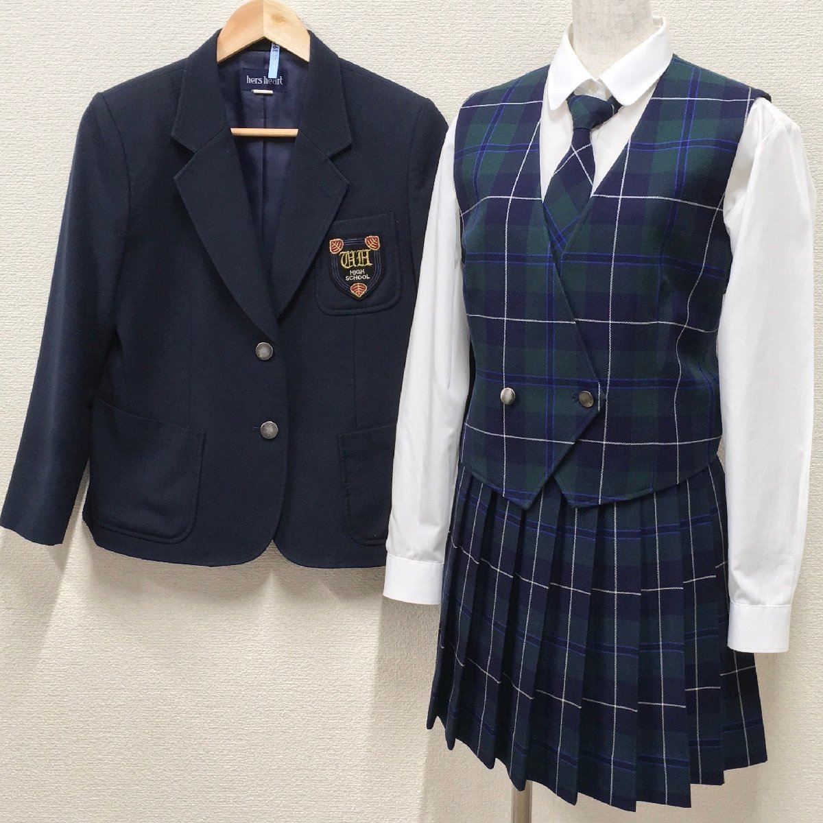 WEB限定カラー 宇都宮白楊高校 栃木県 (中古) UT512 男子学生服 /S 9点セット 学生服