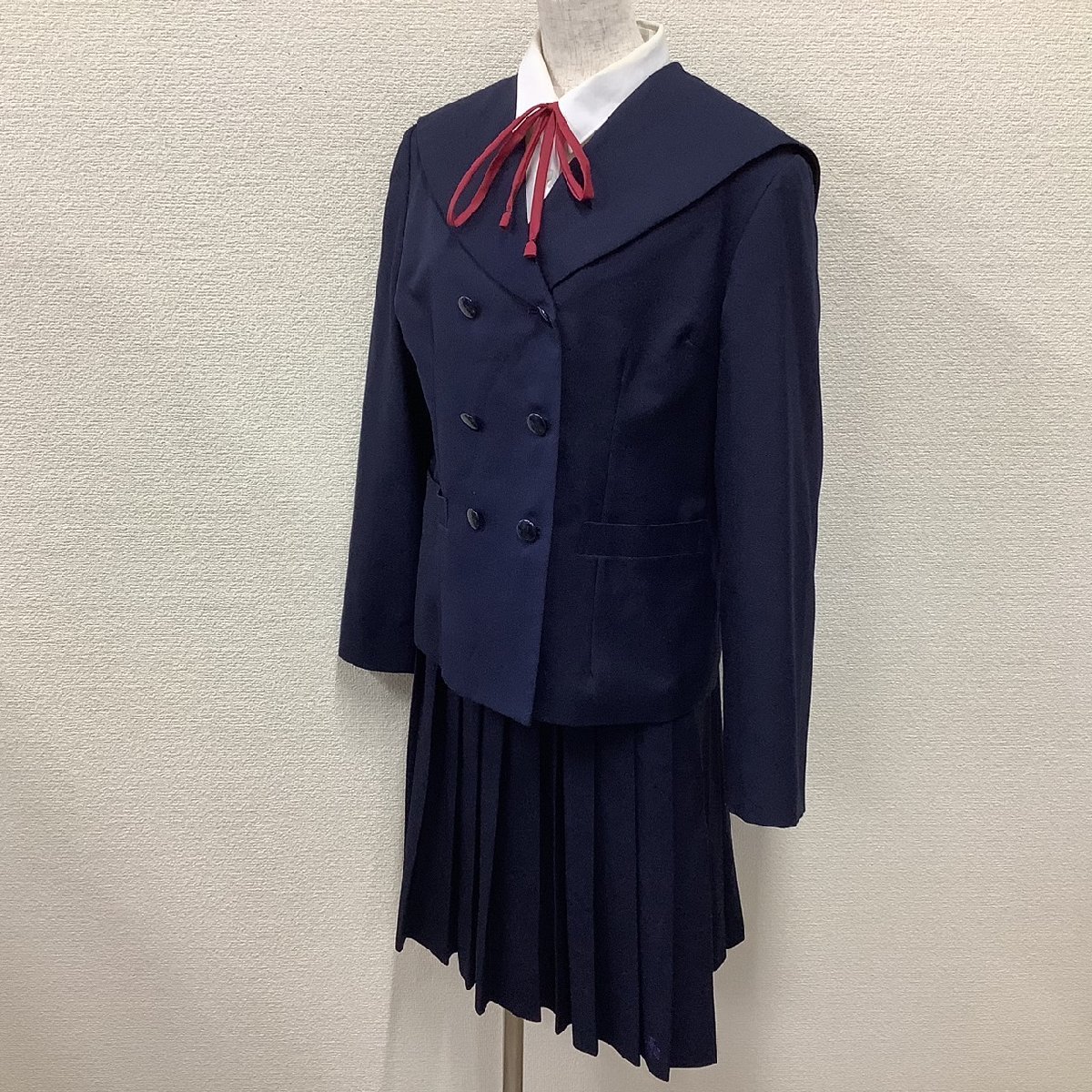 新品本物 Y)I136(中古)山形県 /L/165A/170A 8点セット 山形市立第三中学校 学生服
