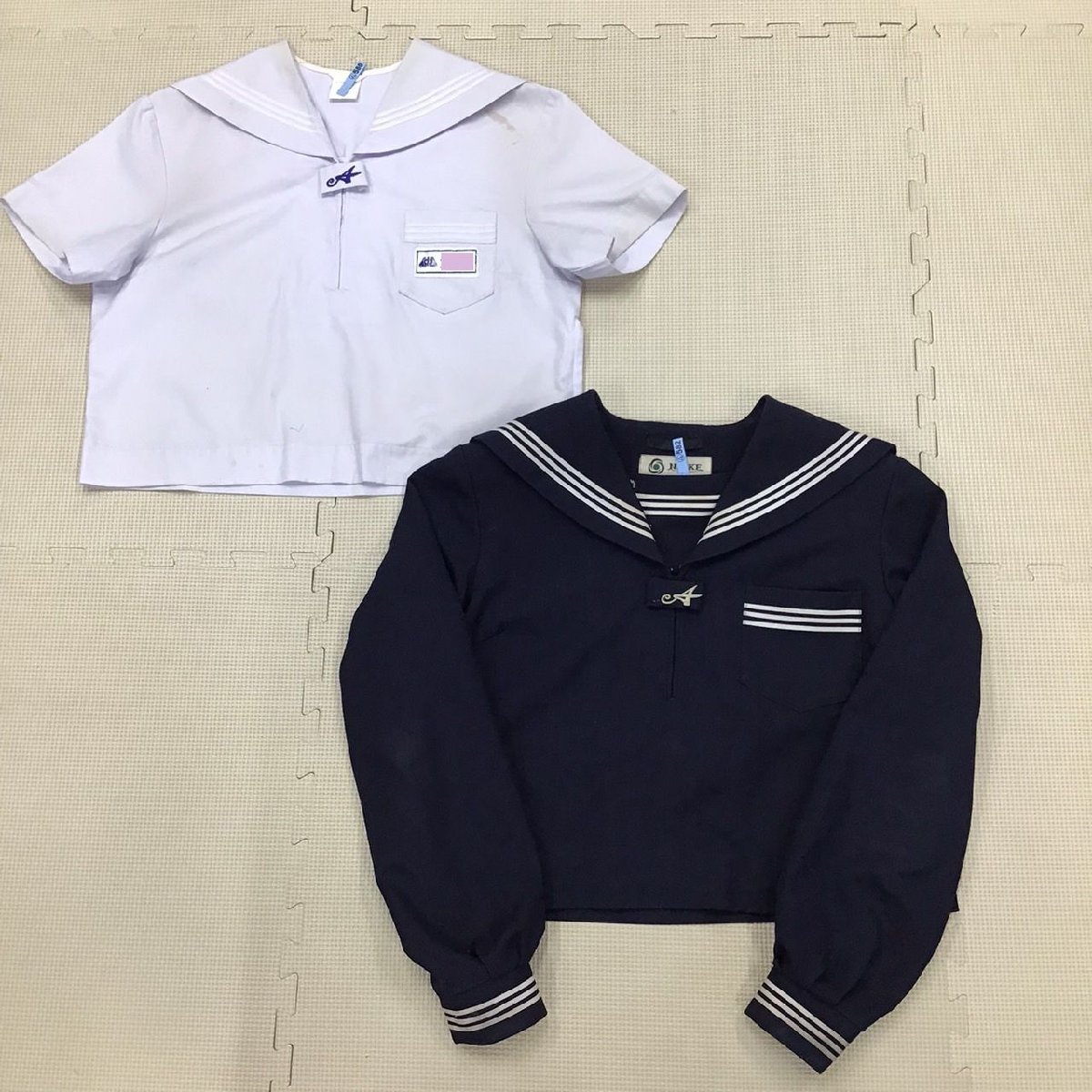 O28/(中古)兵庫県 荒井中学校 女子制服5点 /大きめ/LL/7/W72 O28/(中古)兵庫県 荒井中学校 女子制服5点 /大きめ/LL/7/W72
