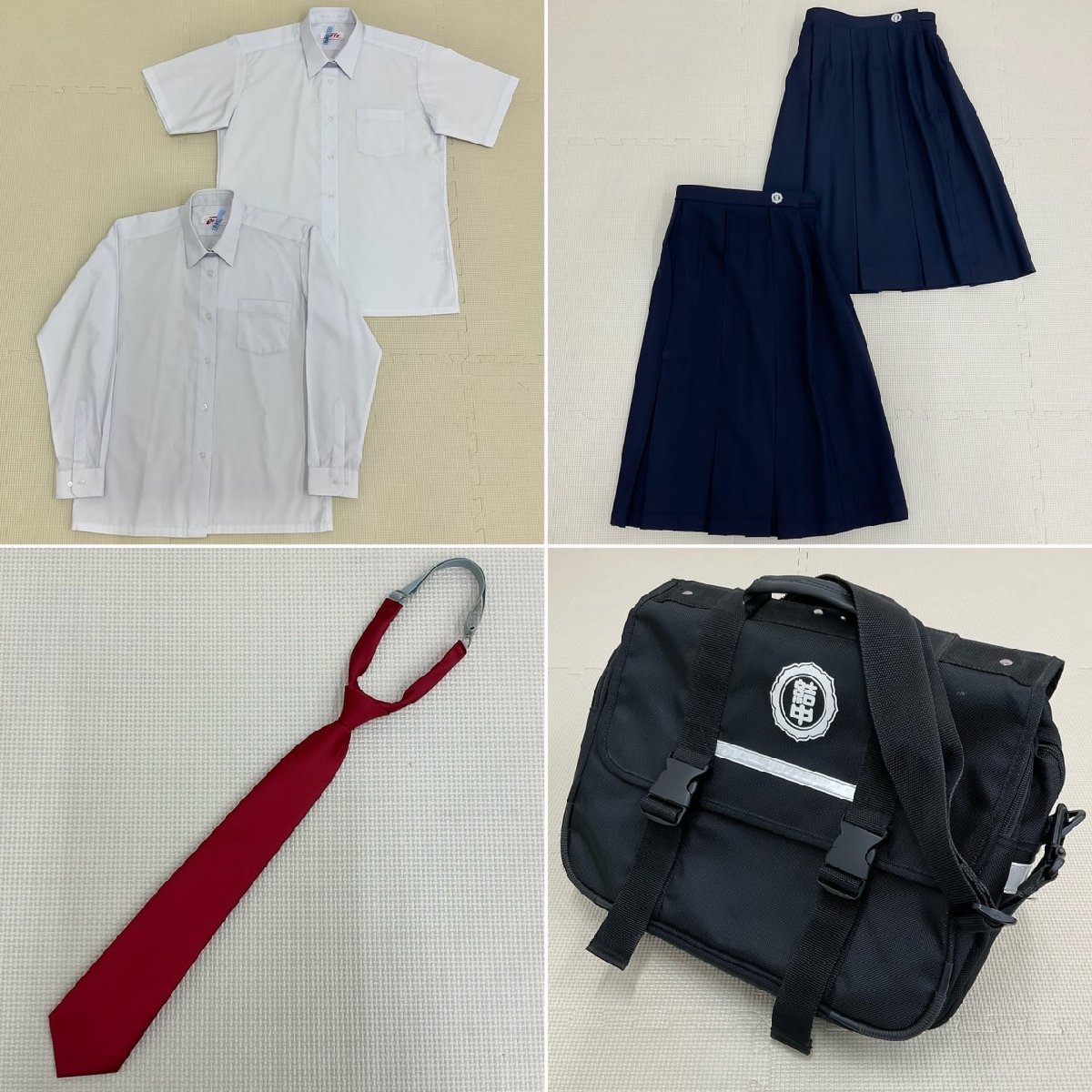 U31/S896(中古/箱)茨城県 結城中学校 女子制服8点 /165A/M/L/W63 U31/S896(中古/箱)茨城県 結城中学校 女子制服8点 /165A/M/L/W63