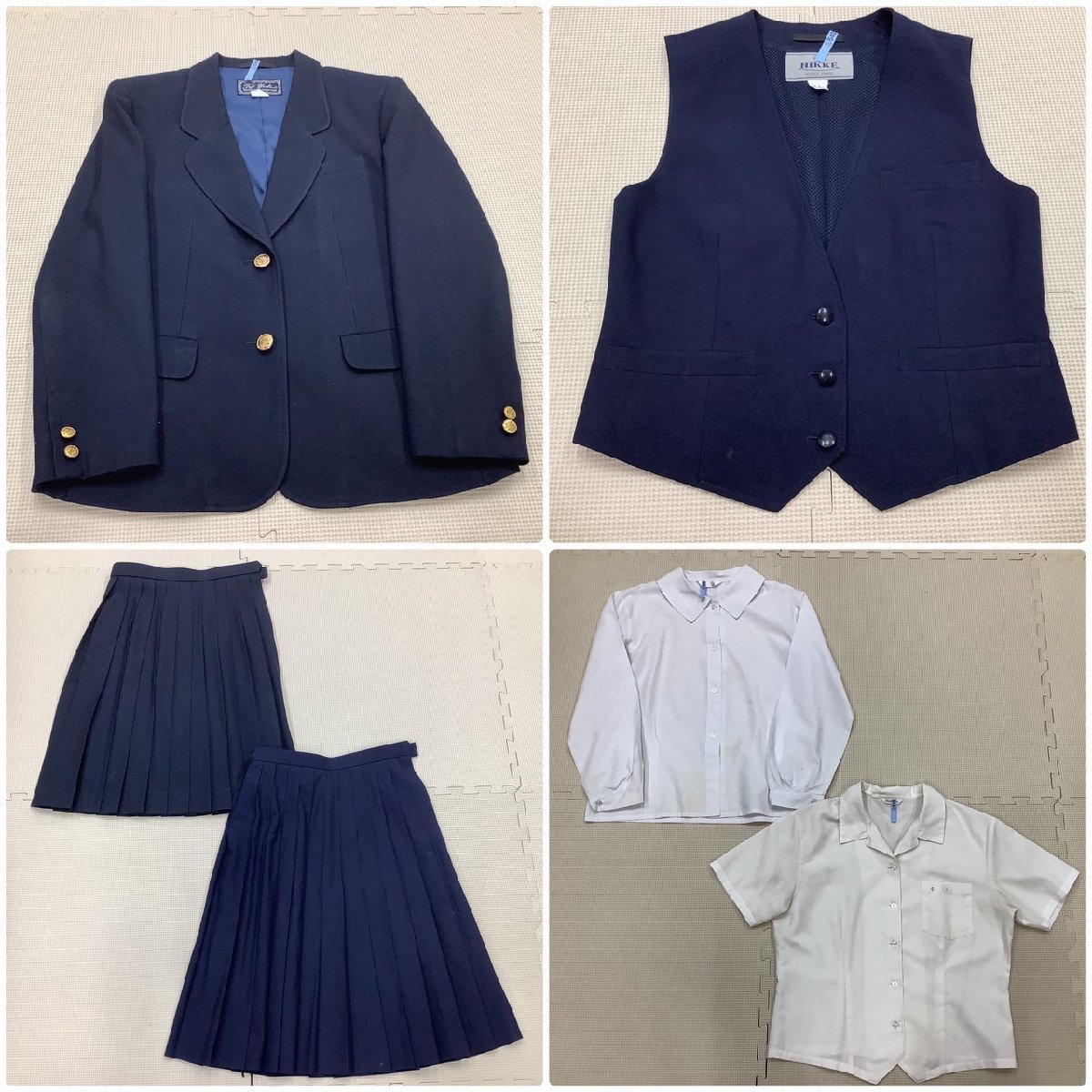 I40/Y(中古)山形県 山形中央高校 女子制服6点 /155A/W66/M I40/Y(中古)山形県 山形中央高校 女子制服6点 /155A/W66/M