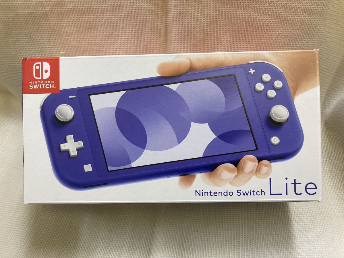 任天堂 Nintendo Switch Lite ニンテンドー スイッチ ライト本体 ブルー HDH-S-BBZAA 動作確認済/初期化済/中古品