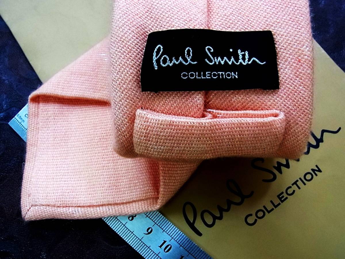 *N-0017* Paul Smith [ wool ground ] necktie 