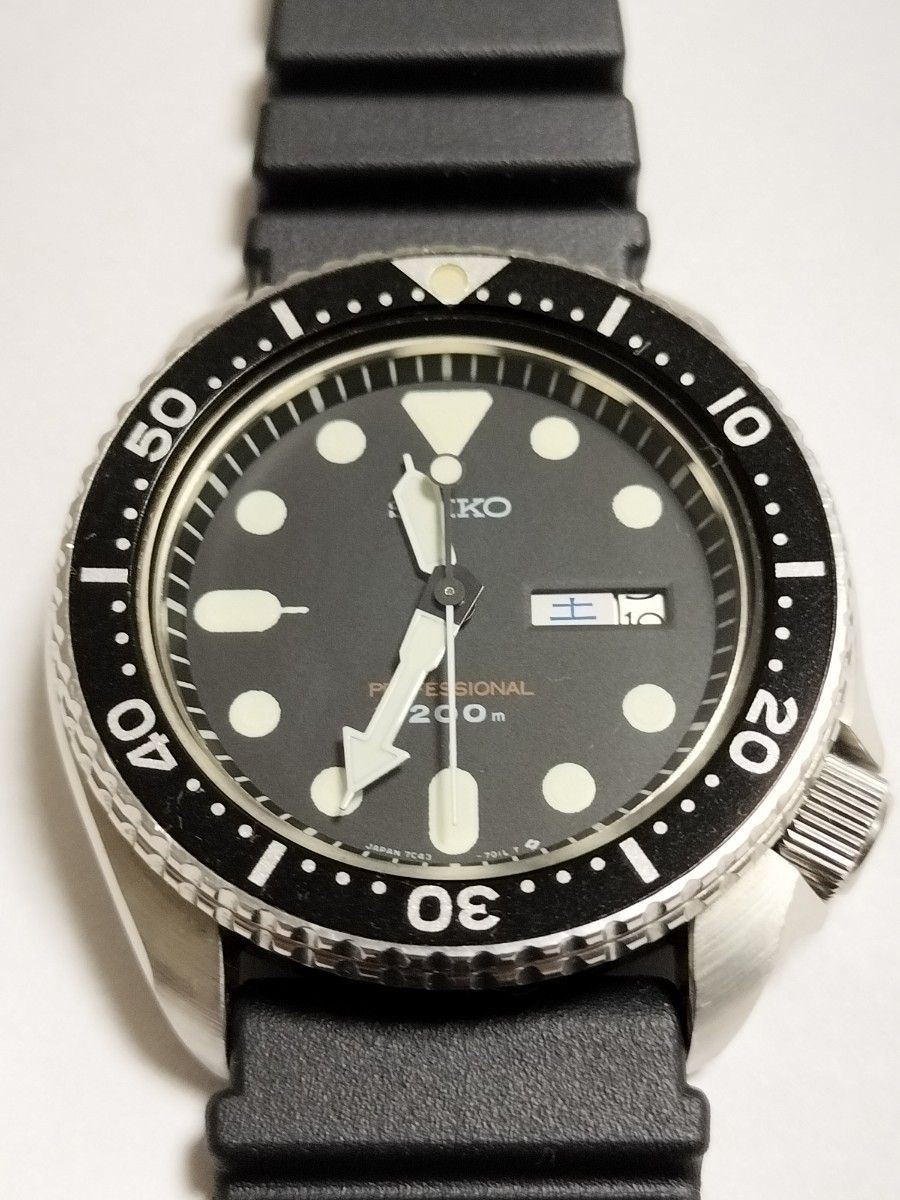 上品なブランド ダイバー プロフェッショナル セイコー 7C43-7010 200m SEIKO その他