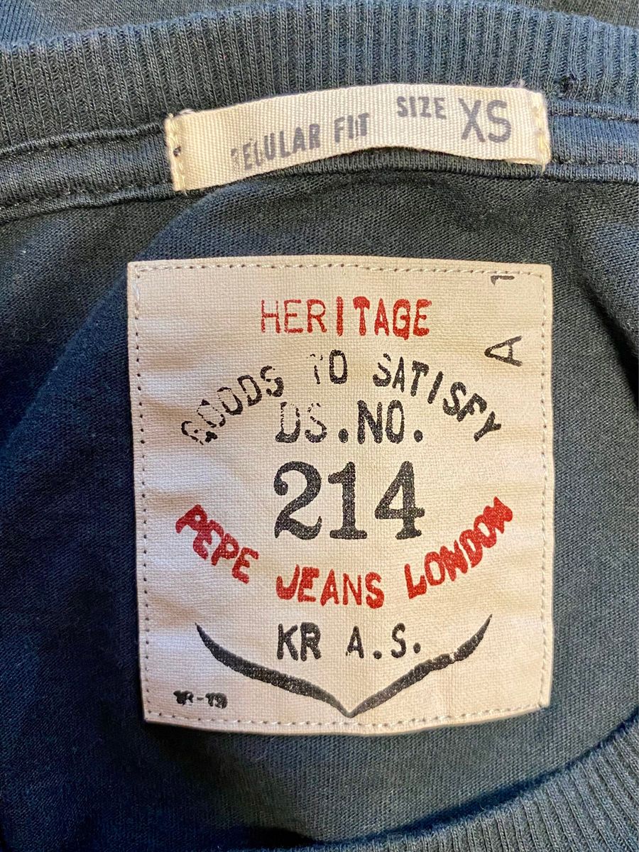 ◆ Pepe Jeans (ペペジーンズ) レギュラー フィット Tシャツ