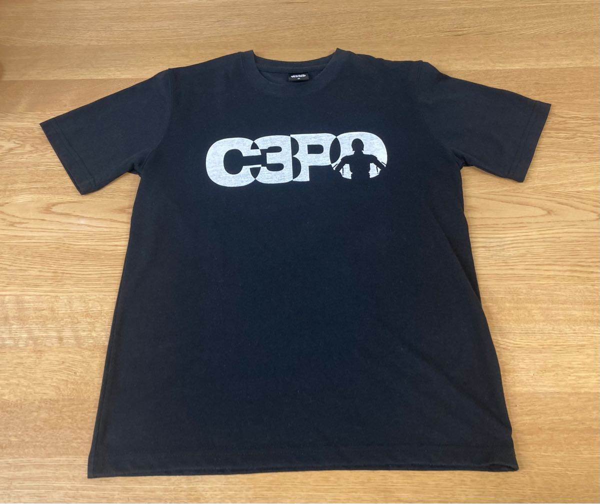 送料無料 スターウォーズ　C3PO 黒　Tシャツ　美濃屋　サイズM 半袖Tシャツ