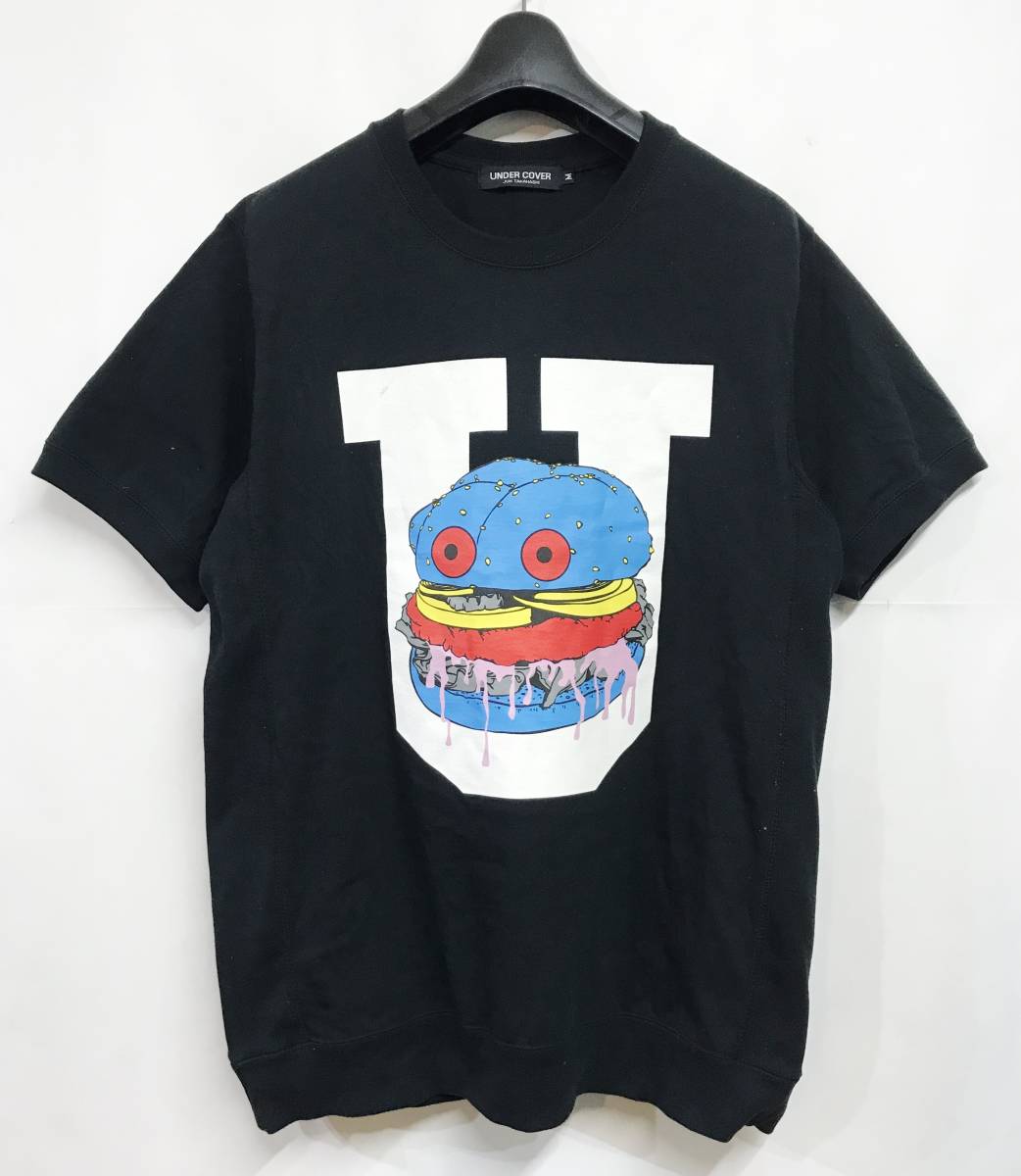 日本未発売】 アンダーカバー UNDERCOVER ハンバーガー Tシャツ 黒 M