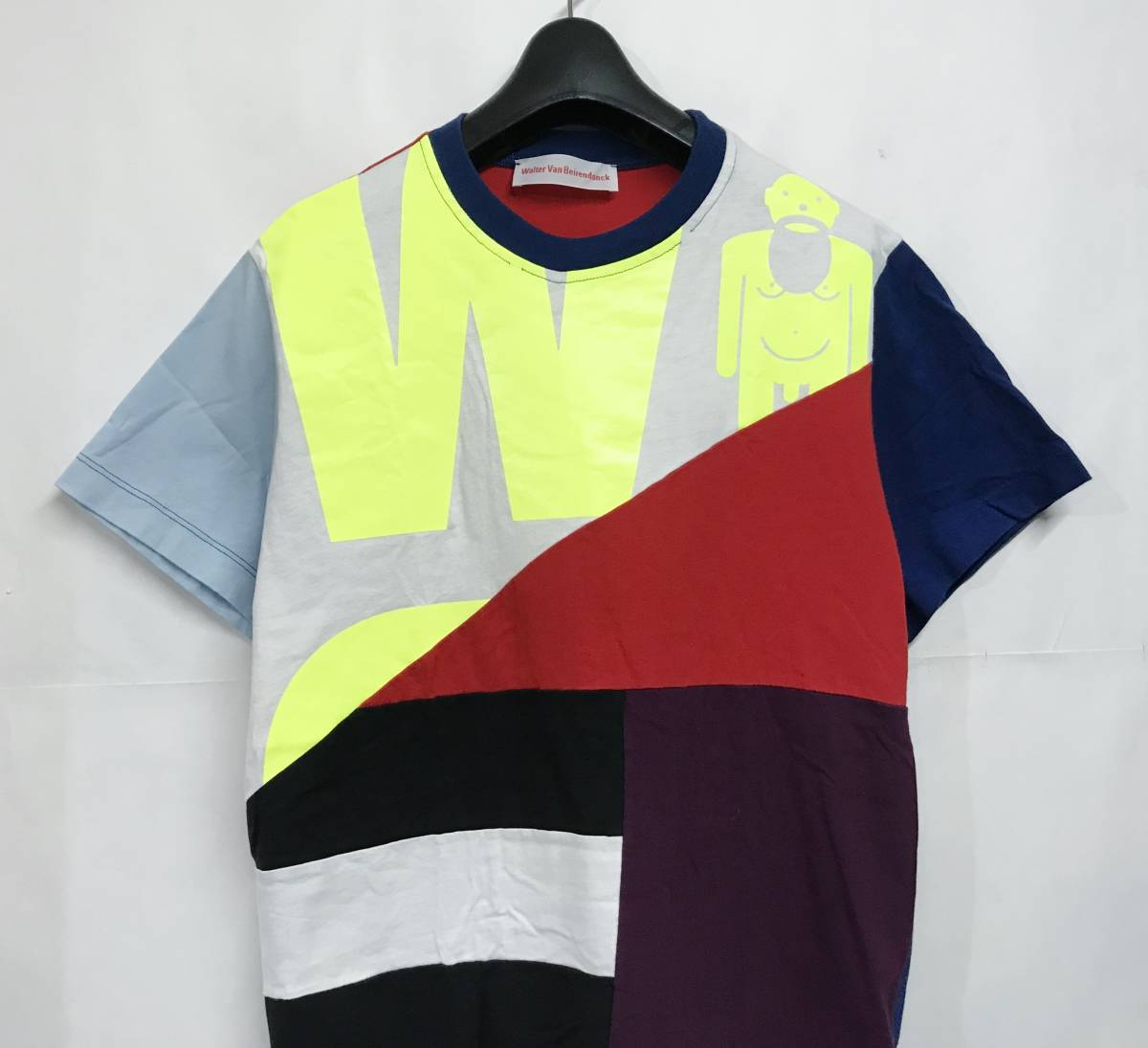 高い品質 イタリア製 Walter M Tシャツ Flag B ウォルターヴァンベイ