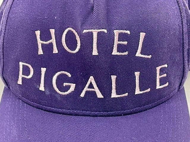 MADE IN USA 帽子 HOTEL PIGALLE CAP ホテル ピガール キャップ パープル スナップバック [l-0595]_画像3