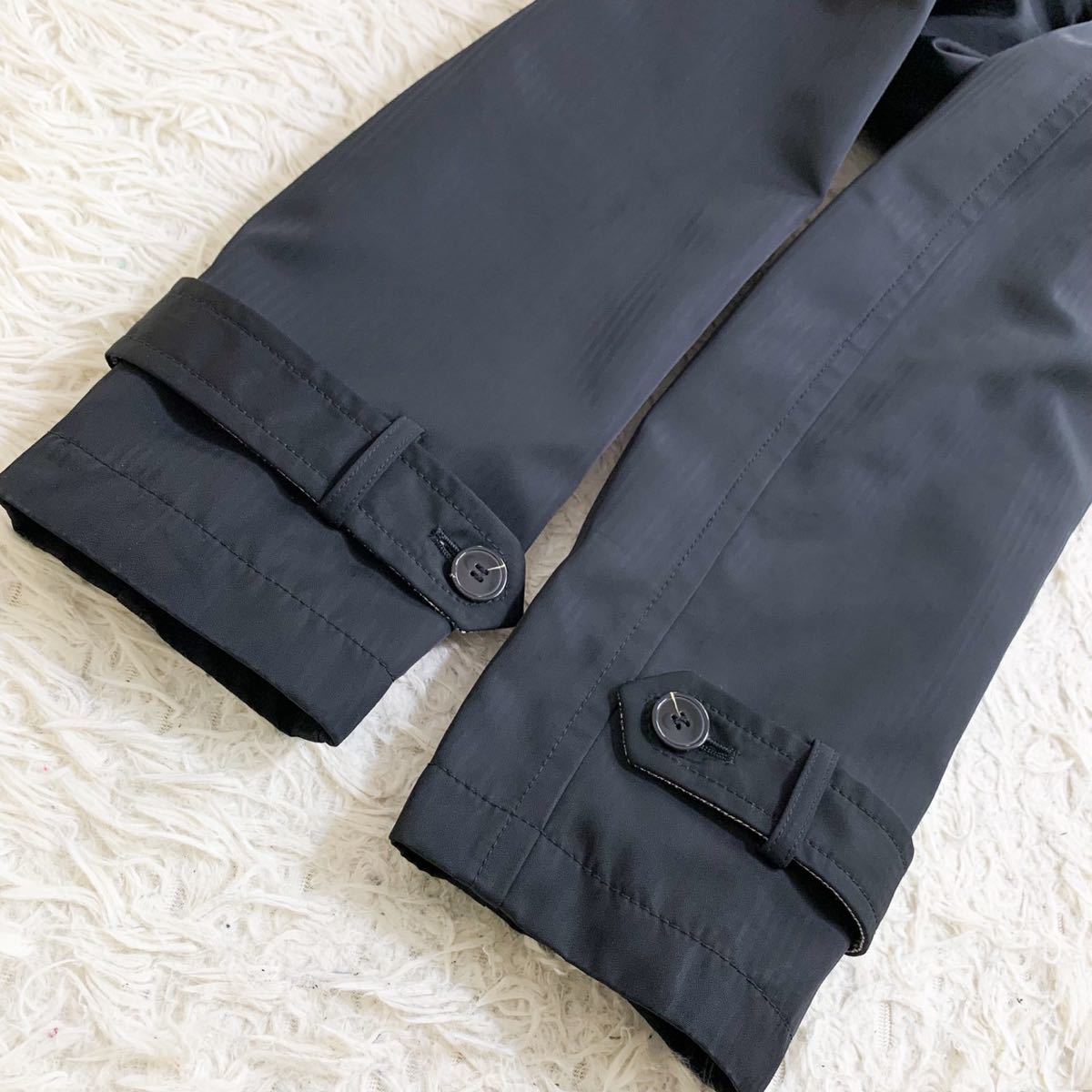 美品 COMME CA ISM コムサイズム 羊革 ラムレザー 中綿ライナー付き