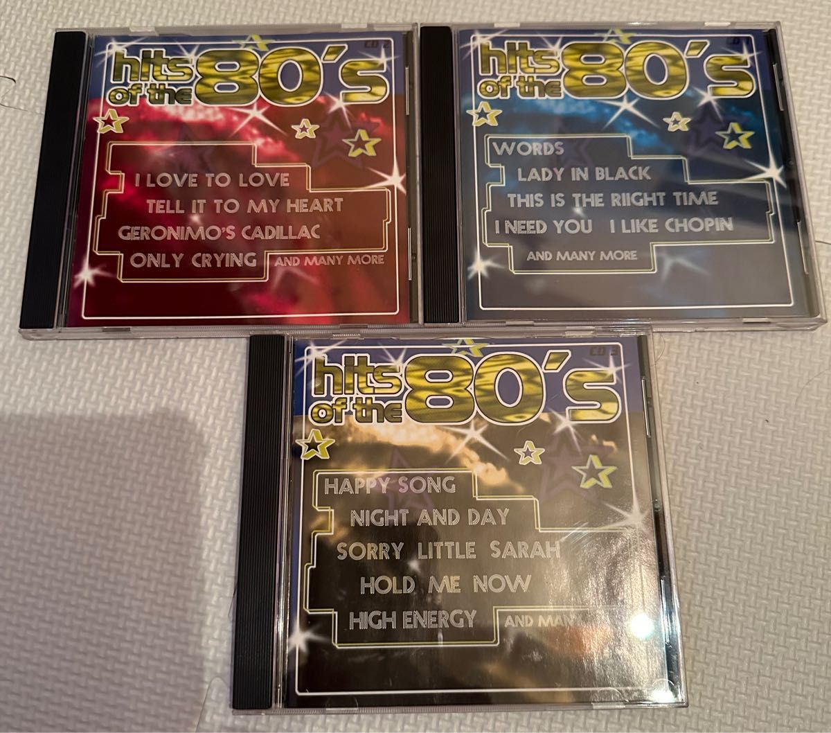 HITS OF THE 80's CD 3枚組 輸入盤|PayPayフリマ