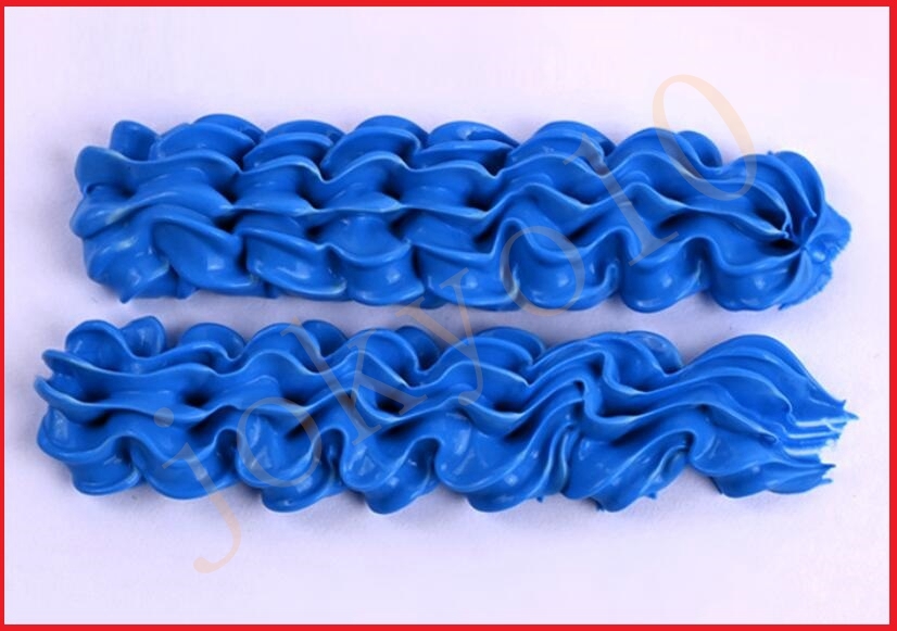 送料無料 青色5本セット ブルー ホイップクリーム粘土 ホイップデコ 粘土装飾 DIY携帯ケース 絞り口5個付き 取り扱い色②-10番