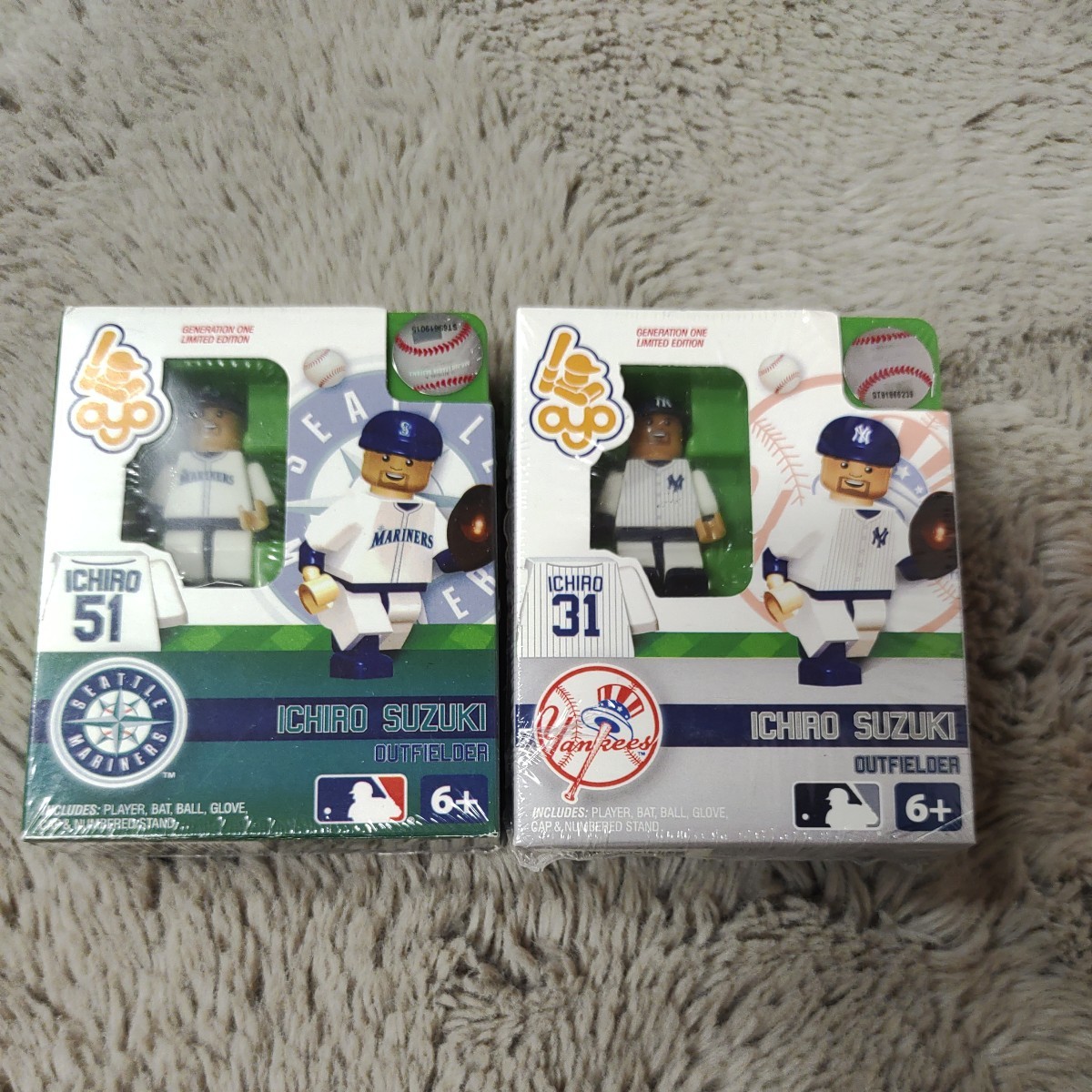 A09181 2 point summarize Suzuki one .OYO collection mini figure yan Keith Seattle * Mali na-zOYO SPORTS SUZUKI ICHIRO