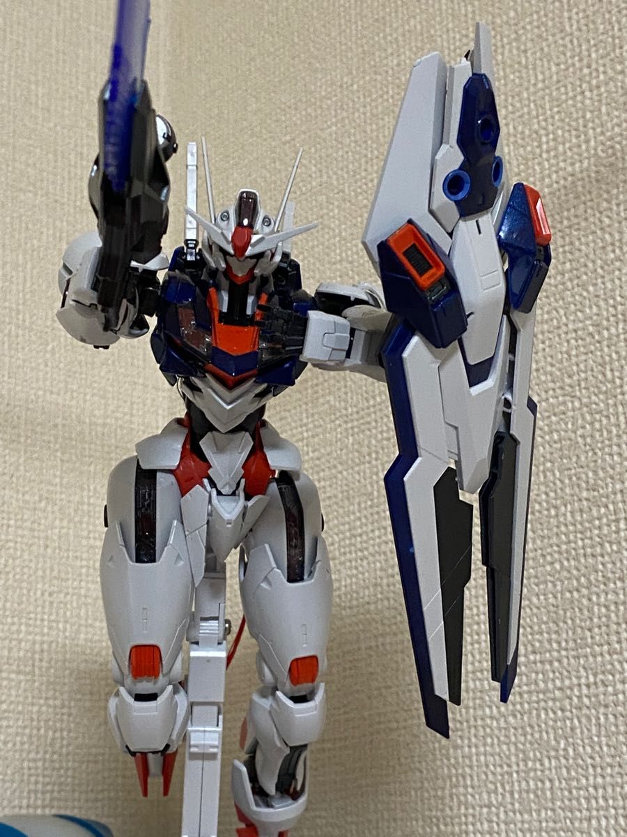 MG1/100 フルメカニクス　ガンダムエアリアル塗装済み　ジャンク品です