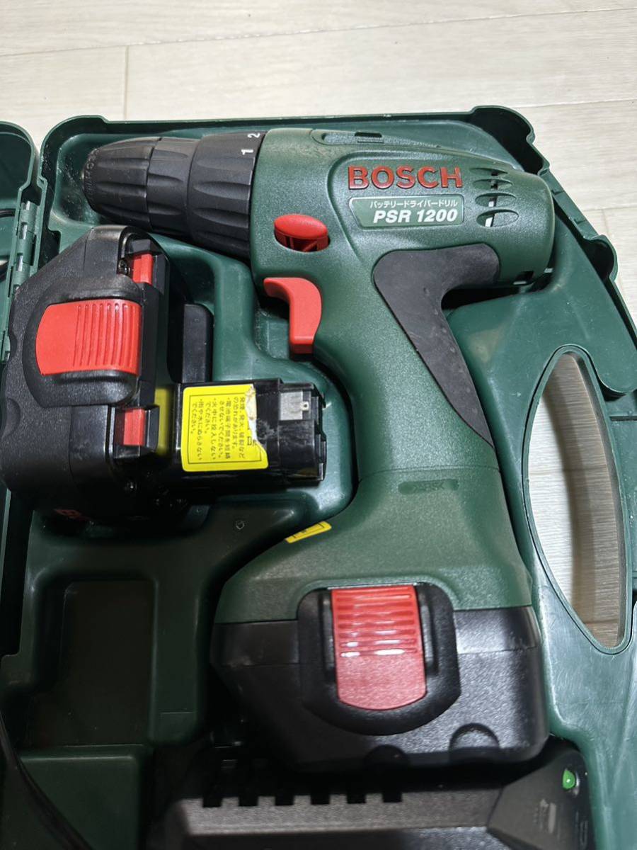 ◆中古現状品◆ BOSCH ボッシュ 12V バッテリーインパクトドライバー　PSR 1200（バッテリージャンク）_画像4