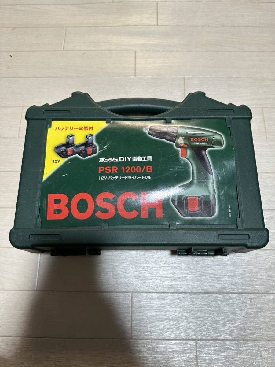 ◆中古現状品◆ BOSCH ボッシュ 12V バッテリーインパクトドライバー　PSR 1200（バッテリージャンク）_画像1