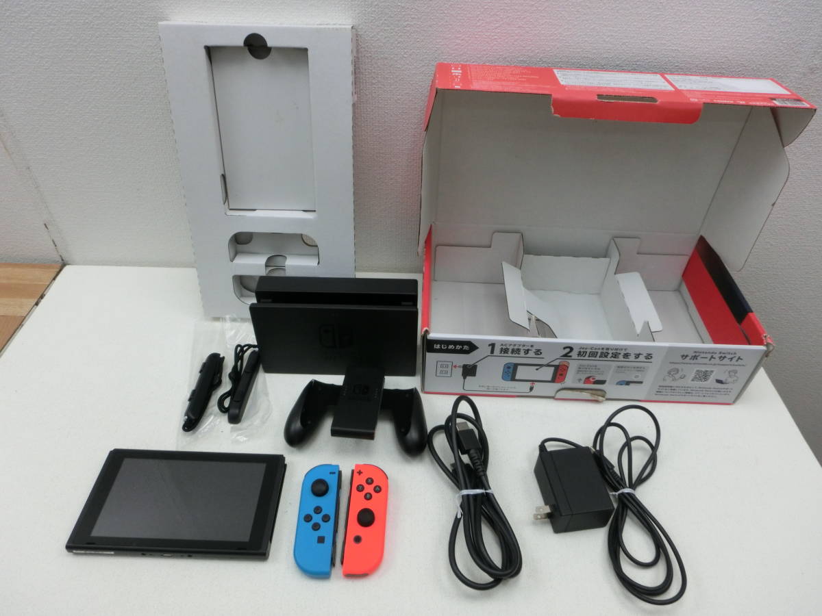ofe/278300/0919/任天堂 Nintendo Switch Joy-Con(L) ネオンブルー/(R) ネオンレッド　HAD-S-KABAA
